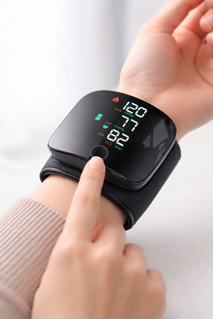 Wrist Electronic Sphygmomanometer - Delinecart