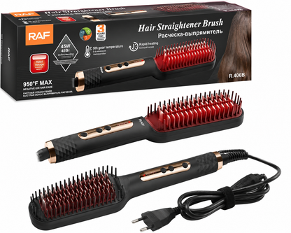 Hair Straightener Brush